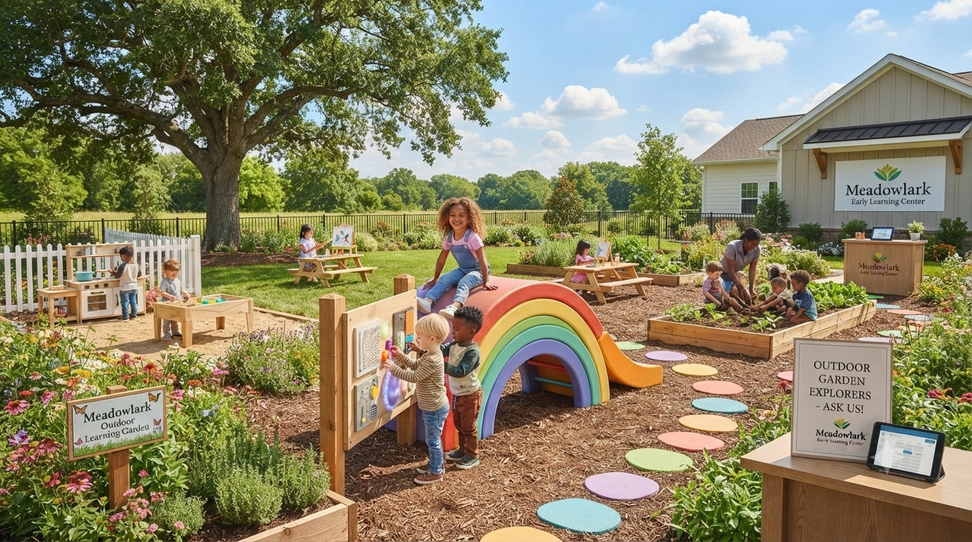 Outdoor garden play